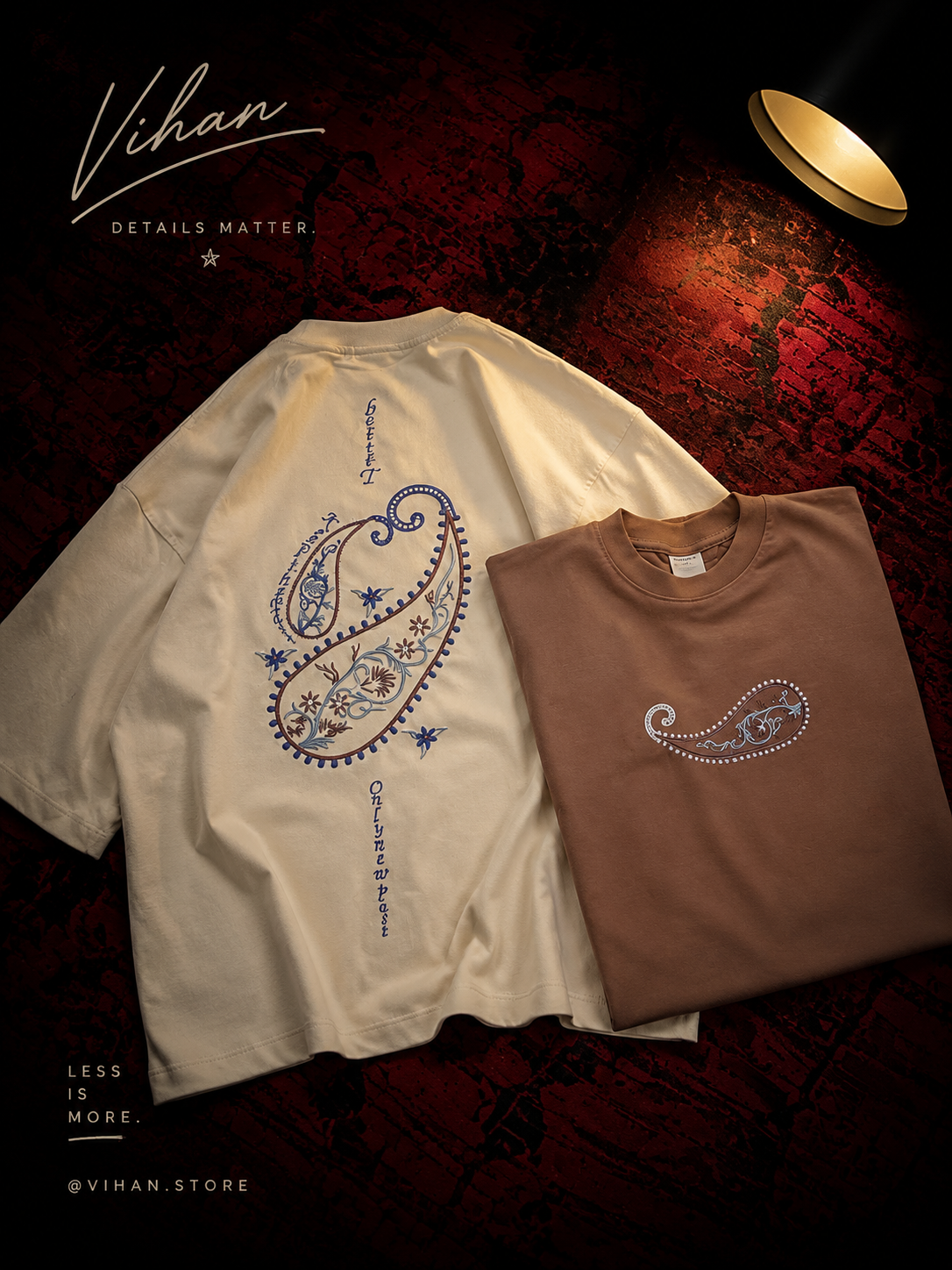 تیشرت گلدوزی ترمه